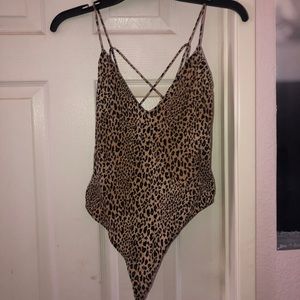 Cheetah body suit